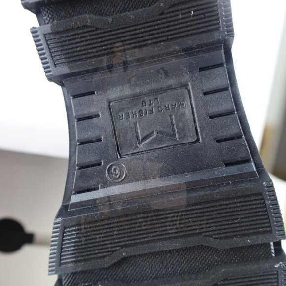 Marc Fisher Ltd. Women's Faux Fur Weatherproof Boots Black Size 6- 0339 - Picture 12 of 15